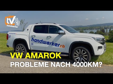 VW Amarok 2024 V6 Diesel Aventura - Probleme, Mängel nach 4000km?  Review handwerker.ch | Folge 108