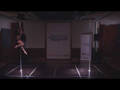 POLE SPORT OPEN CHAMPIONSHIP 2015 - Latica Cvetic WINNER, female intermediate category