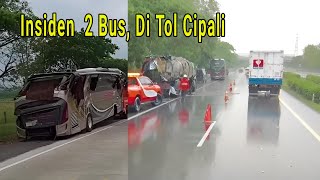Download lagu Royal Kencana bus collides with truck, SAN bus overturns on Cipali toll road (two-bus accident) mp3 Download lagu Royal Kencana bus collides with truck, SAN bus overturns on Cipali toll road (two-bus accident) mp3