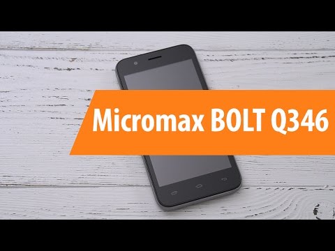 Распаковка Micromax BOLT Q346 / Unboxing Micromax BOLT Q346