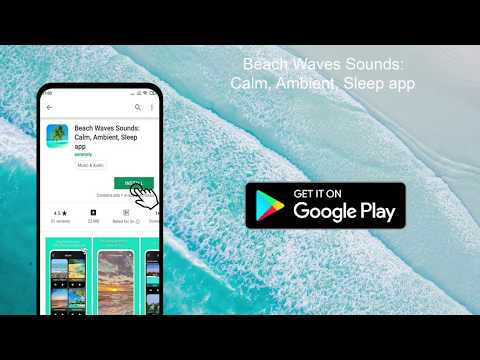 Beach Waves Sounds: Calm, Ambient, Sleep app Video