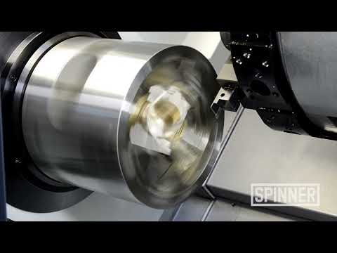 TC600 in Action: Turning Process with SMW-Autoblok AXN Automatic Indexing Chuck