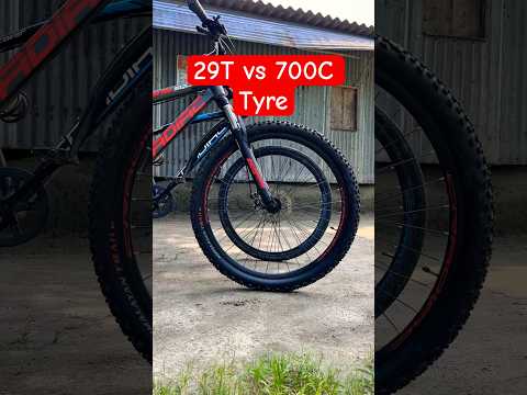 29T vs 700C tyre What’s the difference #shorts #cycle #tyres
