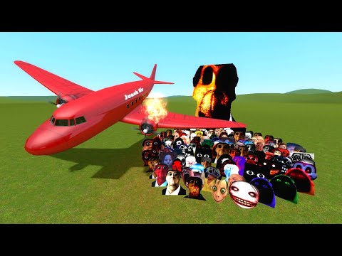Obunga will overtake any Aircraft? Angry Munci [Garrys Mod] Nexbots