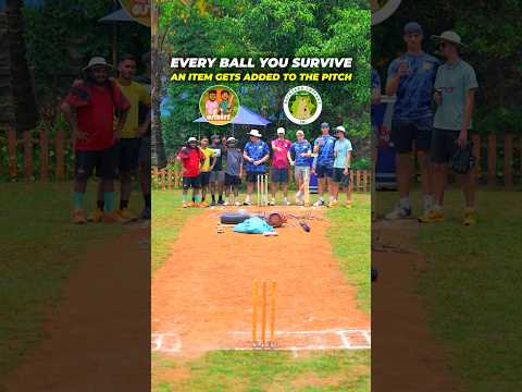 Every Ball You Survive, an ITEM gets added to the pitch… vs @NotOutBoys 🏏🇮🇳🛢️