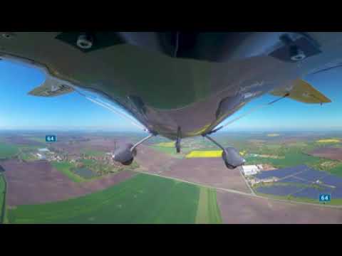 360° videomapa Hurbanovo z neba