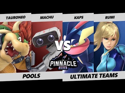 Pinnacle 2019 SSBU - Tauroneo & Machu Vs. Kaps & Rumi - Smash Ultimate Tournament Pools