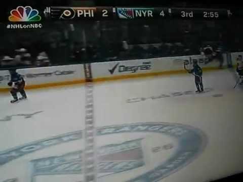 philadelphia flyers vs new york rangers FULL END OF THE GAME 05/03/2013