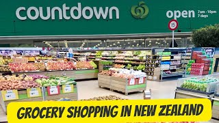 Grocery Shopping In New Zealand | NZ Local Supermarket Countdown | How
