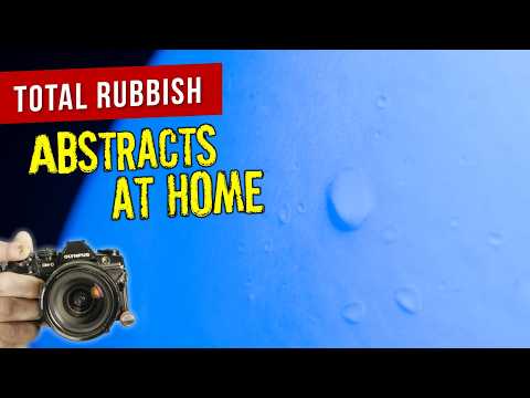 Abstract Photography ideas - Hidden potential from your home trash can