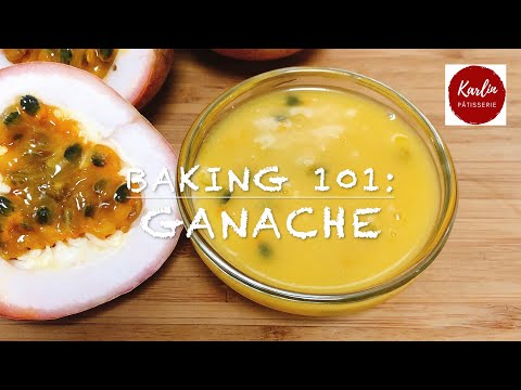 How to make chocolate ganache | Baking 101 | Karlin Patisserie