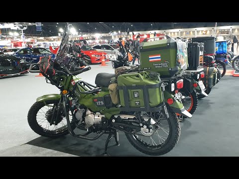 Honda CT125 Touring Adventure Style  | Walkaround | Motor Expo 2020, Thailand
