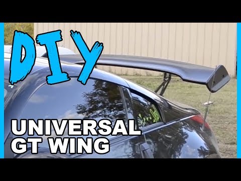 How To Install a GT Wing on a 350z