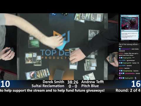 Tuesday Night Modern (5/14/19) - Derek Smith (Sultai Reclamation) vs. Andrew Tefft (Pitch Blue)