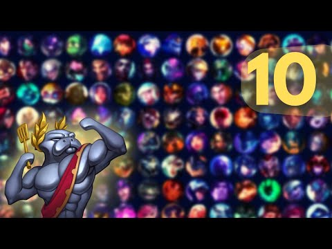 TOP 10 Best Champions For ARURF - League Of Legends