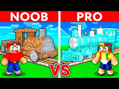 Jeffy vs Pro: Insane TRAIN Build Challenge!
