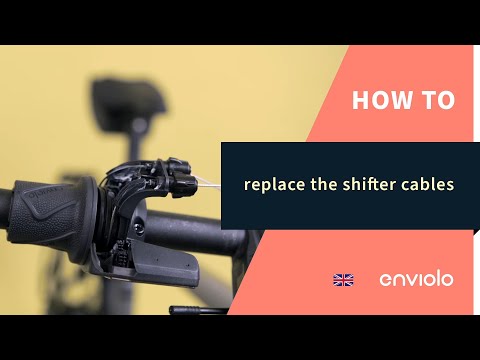 How to replace the shifter cables.