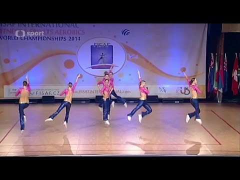 FISAF Fitness & SA World Championships 2014. FIN 17- Grande Aerobic: Fitness Center B+H Šulcové