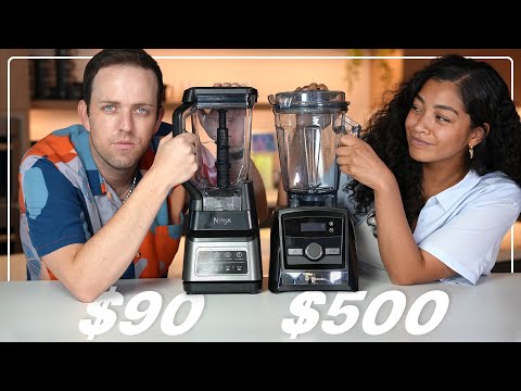 $90 Ninja vs. $500 Vitamix (Is the Vitamix Blender Better?)