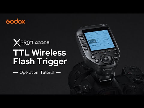 Godox XProIIC TTL Wireless Flash Trigger Compatible with Canon Cameras
