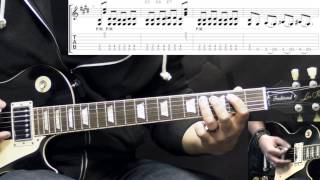 Gary Moore - Walking By Myself - Blues Guitar Lesson (w/Tabs)