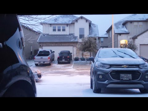 It's Snowing In Austin Texas With Roschetzky Photography