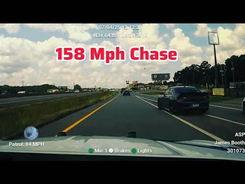 “Troopers vs. Scat Pack: 158 MPH Chase Ends violent Takedown”