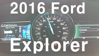 [한상기] 2016 뉴 익스플로러 2.3 에코부스트 정속 주행 연비
