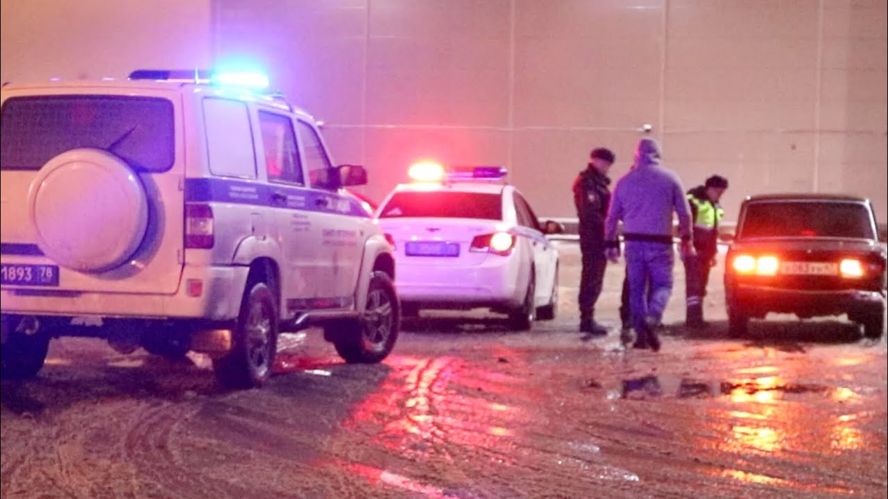 ДРИФТ VS. ПОЛИЦИЯ. СЛОМАЛИ PATRIOT