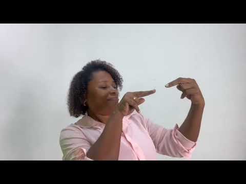 Tradução da música em Libras. Música: O amor me disse -  Jessé Aguiar