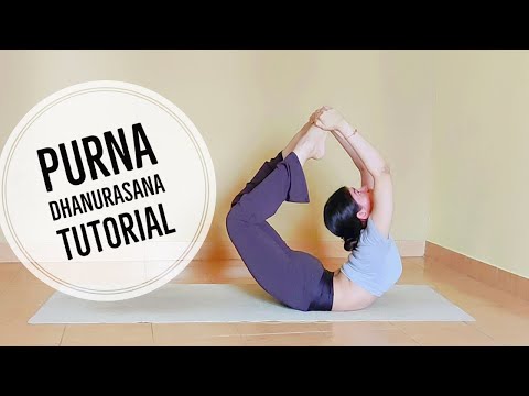 Purna Dhanurasana Tutorial l Full Bow pose l Teardrop Shape