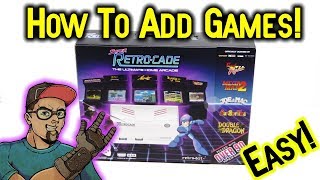 How To Add Games To The Super Retro-Cade EASY!