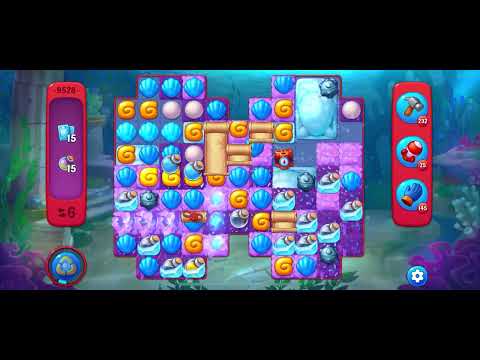 Fishdom Hard level 9528 no boosters フィッシュダム ハード