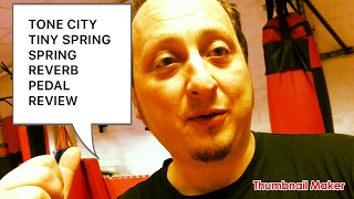 Video thumbnail for TONE CITY TINY SPRING REVERB PEDAL REVIEW by Sammonkeyfist
