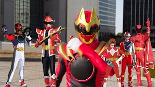 I'm unboxing BANDAI No.1 SENTAI GOZYUGER TEGASWORD SENTAI RING SET super sentai