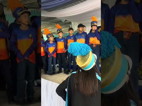 Banda de guerra centro básico carrizal San Marcos ocotepeque 