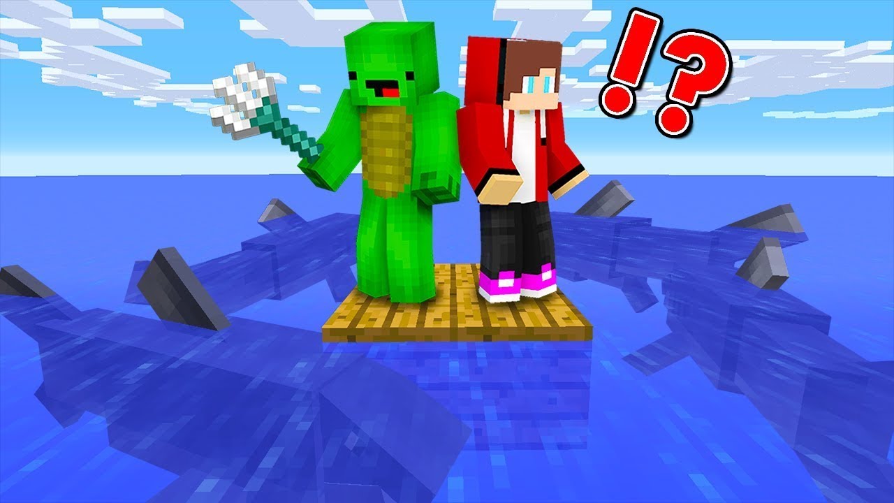 Minecraft But There Is Only One RAFT