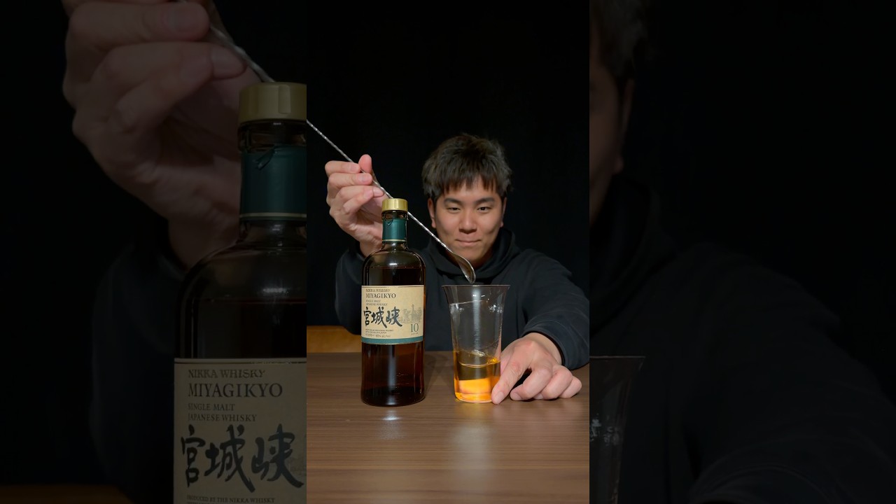 宮城峡10年の贅沢ハイボール#ウイスキー #위스키 #whisky