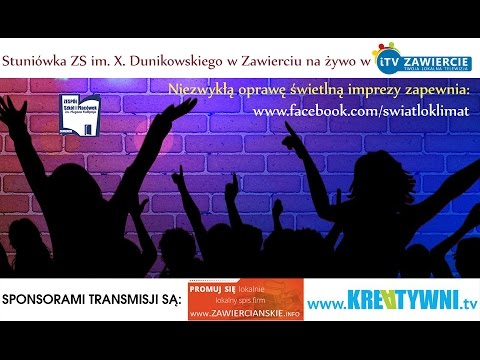 Na żywo w iTVZawiercie: Studniówka Z.S.iP. im. H.Kołłątaja w Zawierciu