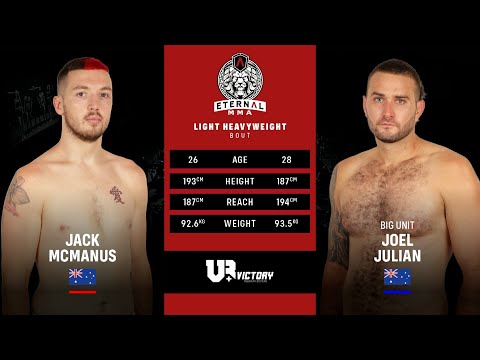 ETERNAL MMA 56 - JACK MCMANUS VS JOEL JULIAN - MMA FIGHT VIDEO