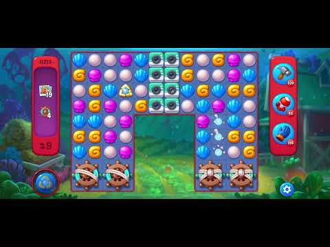 Fishdom Hard level 11213 no boosters フィッシュダム ハード