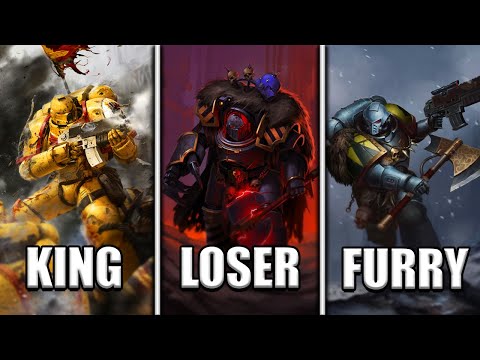 What Your Favorite Space Marine Legion Says About You | Warhammer 40K