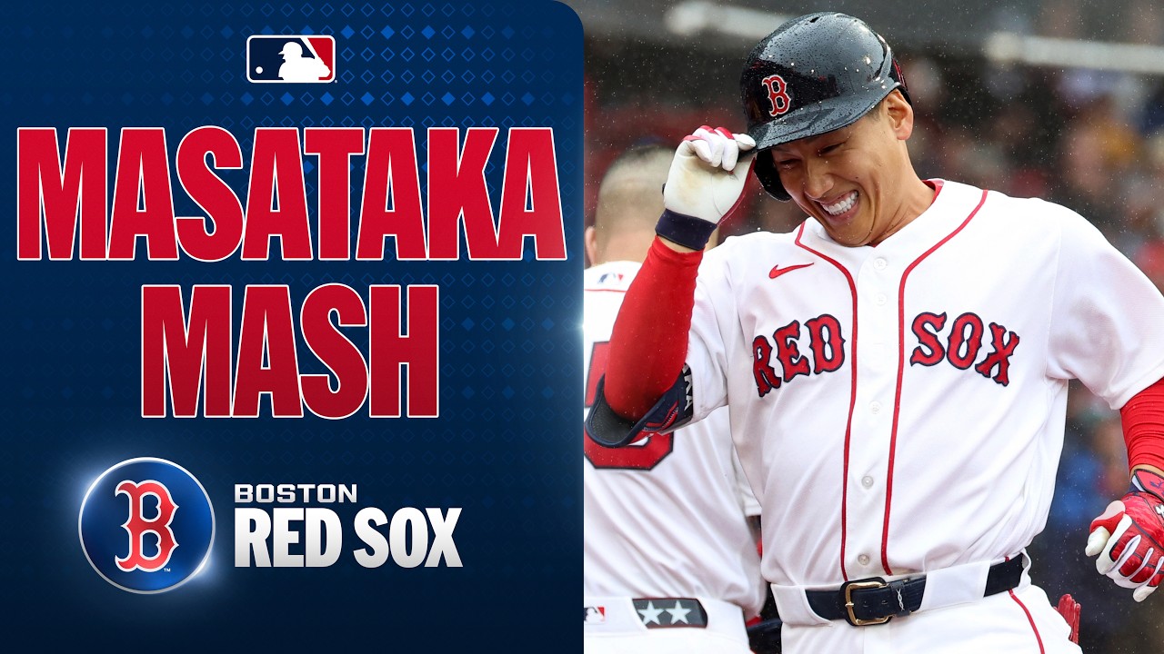 Masataka Yoshida crushes his first home run of the season for the Boston Red Sox! | MLB Highlights