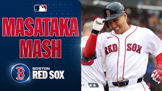 Masataka Yoshida crushes his first home run of the season for the Boston Red Sox! | MLB Highlights