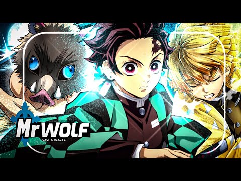 🗡️👹|Kimetsu no Yaiba|React|🐗⚡|Zenitsu/Tanjiro/Inosuke|🏹 Caçadores de oni🏹|@M4rkim|👹🗡️