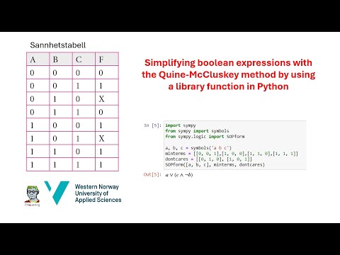 Python Iv Simplifying Boolean Expressions