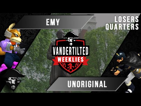 VanderTILTED #29 - Melee Singles - Emy (Fox) VS Unoriginal (Marth) - Losers Quarters