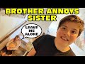 Kid Temper Tantrum Annoys His Sister Original