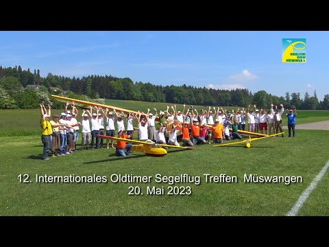 12. Internationales Oldtimer Segelflug Treffen Müswangen 2023