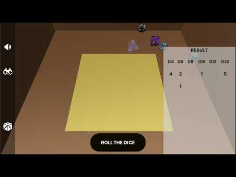 RPG and board game dice video thumbnail